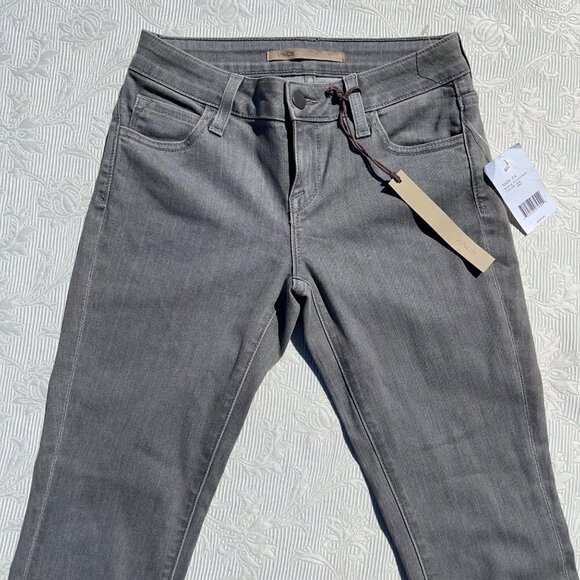 New Vince by Vince Camuto SIZE 0 Skinny Gray Waxed Jeans NWT - Picture 3 of 7